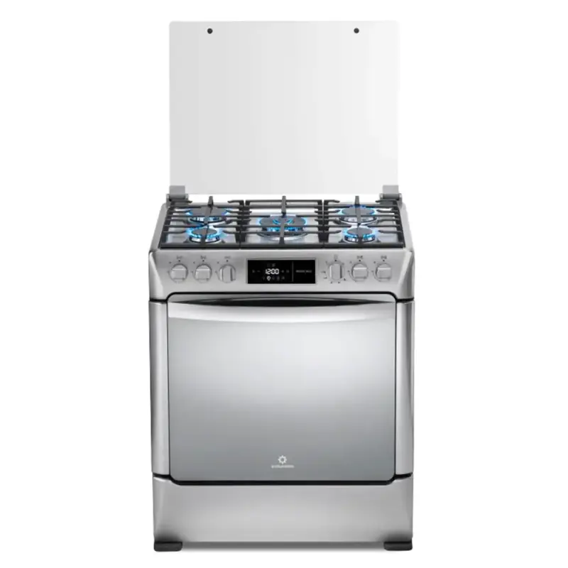 ESTUFA INDURAMA CON HORNO CONVECCIÓN 30" CON 5 QUEMADORES MONTECARLO